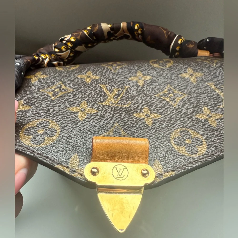 Louis Vuitton Brown Monogram Handbag - Picture 2 of 6